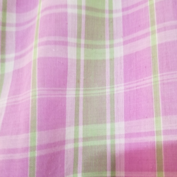 Vintage plaid shift dress M - Picture 3 of 5